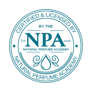 NPA Certification Badge - Certified by the Natural Perfume Academy