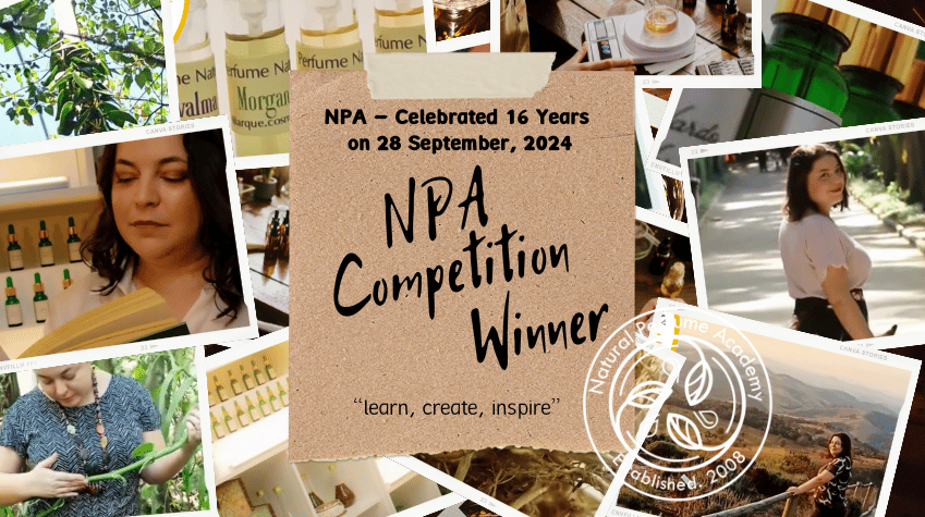 Celebrating 16 Years of Natural Perfumery Education: Meet Our Competition Winner!