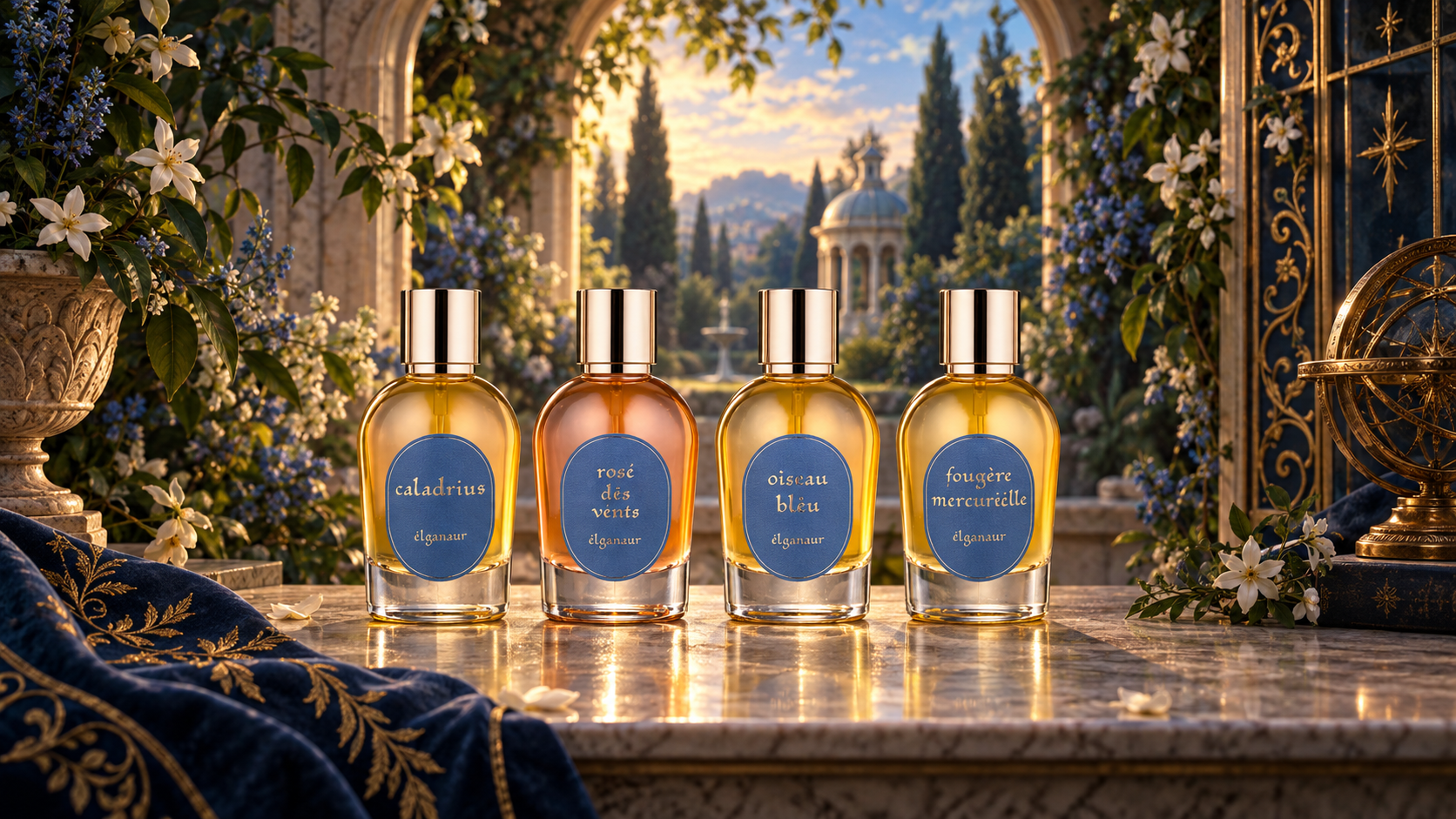 Elganaur botanical perfume collection by Muriel Mansier Ottavi